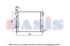 AKS DASIS 510162N Radiator, engine cooling